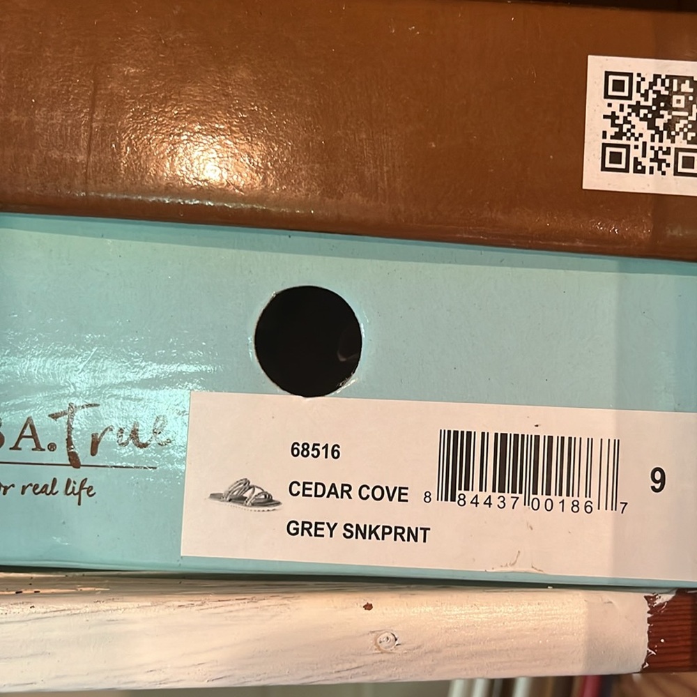 NIB Diba True Cedar Cove Snake Print Slip On Sandal Size 8.5 and 9 - Picture 5 of 6